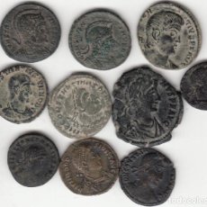 Monedas Imperio Romano: 10 MONEDAS BAJO IMPERIO / EXCELENTE CONSERVACION - 3. Lote 312323713
