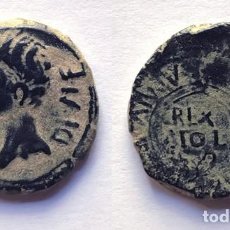 Monnaies Empire Romain: CARTAGONOVA / SEMIS DE AUGUSTO ( REX TOL ) BUSTO A IZQUIERDA ( ESCASO ) BUEN EJEMPLAR. Lote 312770173