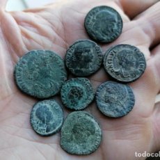 Monnaies Empire Romain: LOTE 8 MONEDAS ROMANAS VARIOS EMPERADORES. Lote 313338798
