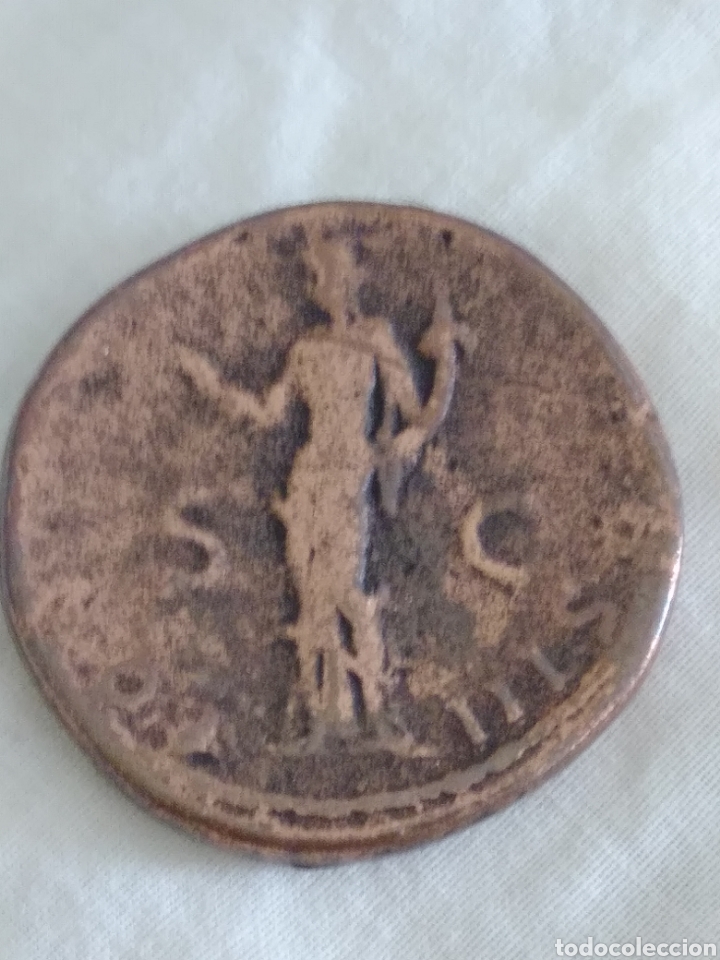 Monedas Imperio romano: denarivs a&ntilde;o 98 d.c. trajanvs emp.romano - Foto 1