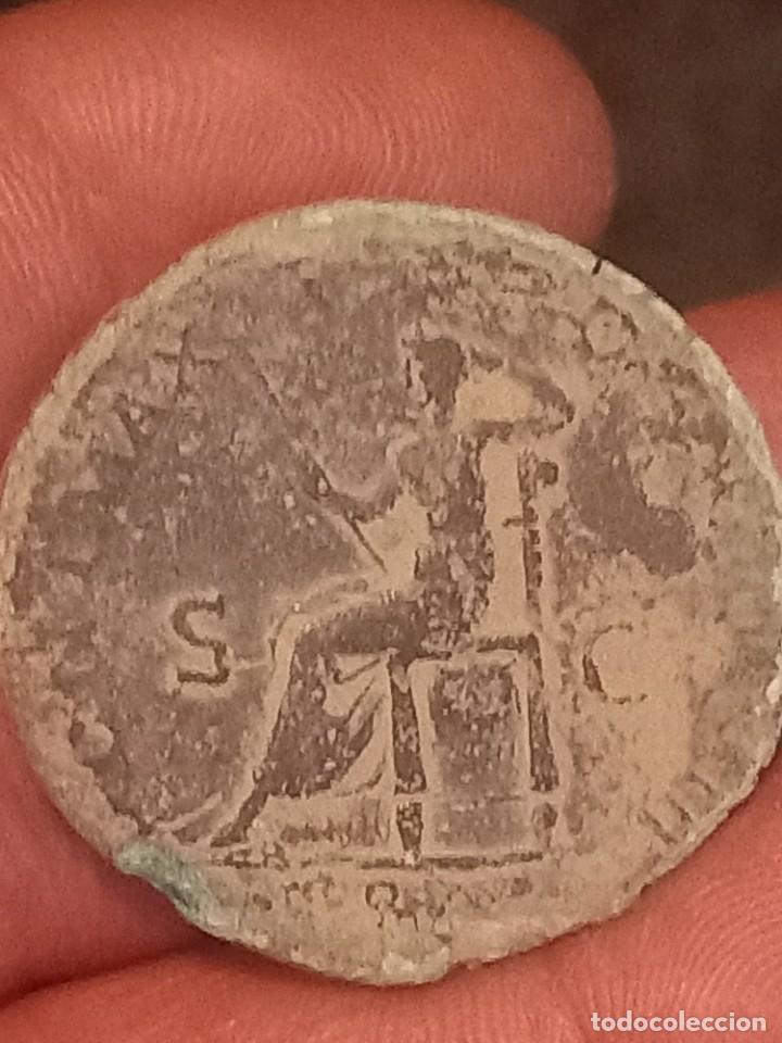 Monedas Imperio romano: SESTERCIO HADRIANO - Foto 2