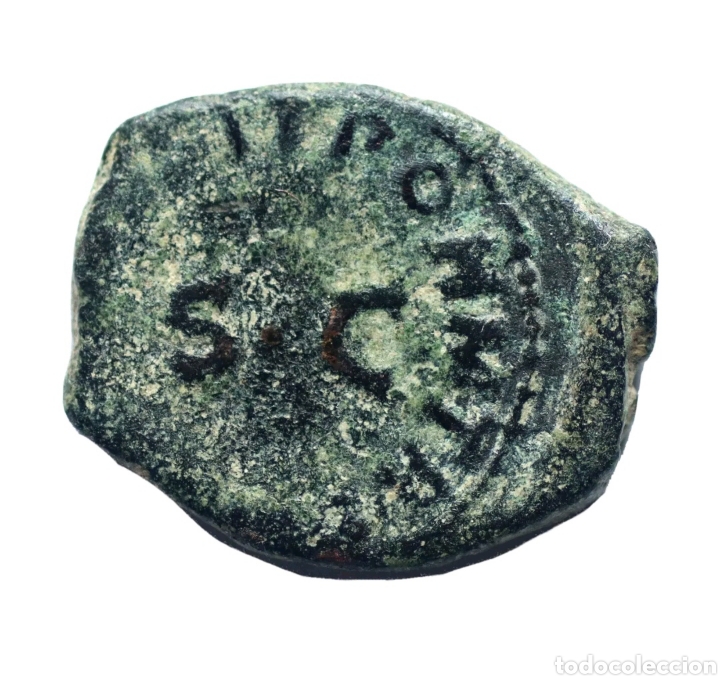 Monedas Imperio romano: CUADRANTE CLAUDIO MODIO 42 D.C. - Foto 2