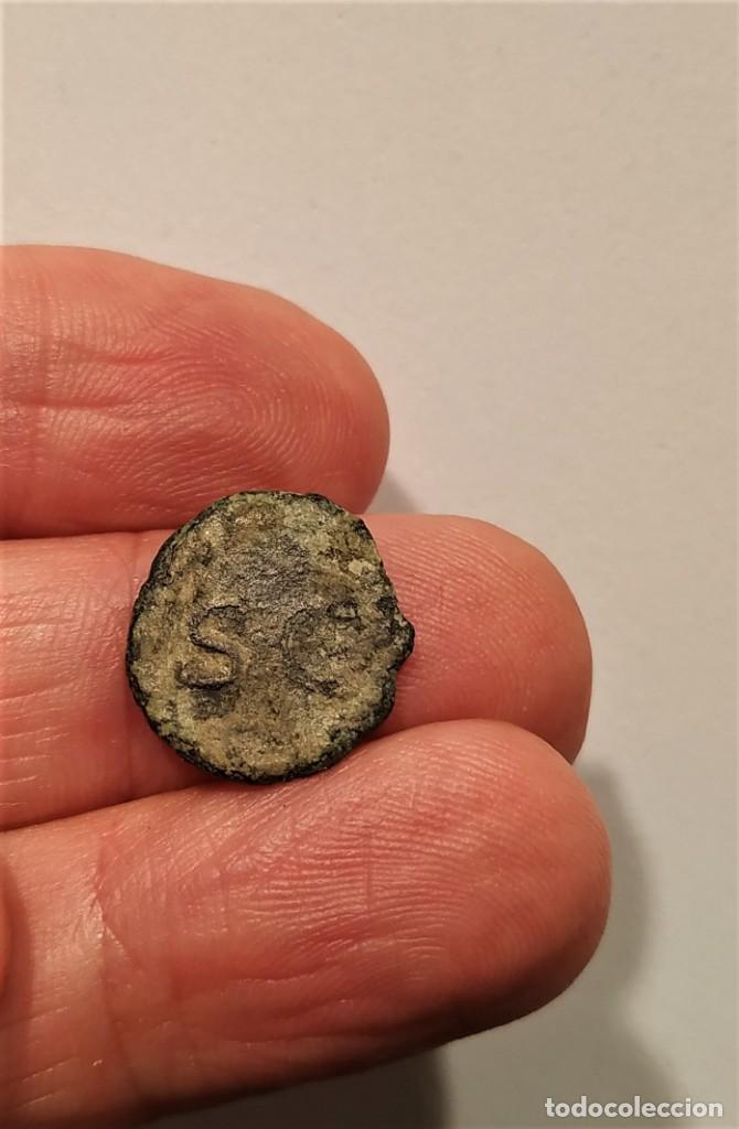 Monedas Imperio romano: CUADRANTE EMPERADOR CLAUDIO - Foto 2