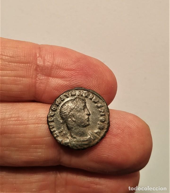 Monedas Imperio romano: FRACCI&Oacute;N DE CENTIONAL DE CONSTANCIO II - Foto 1
