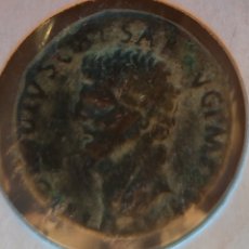 Monedas Imperio Romano: CLAUDIO AS S.C MINERVA CON JABALINA Y PORTANDO LANZA ACUÑACIÓN DE DOMICIANO
