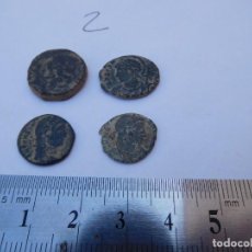 Monedas Imperio Romano: LOTE DE 4 MONEDAS ROMANAS ORIGINALES. Lote 350304864