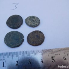 Monedas Imperio Romano: LOTE DE 4 MONEDAS ROMANAS ORIGINALES. Lote 350305299