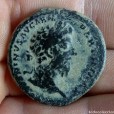 Monedas Imperio Romano: MARCO AURELIO DUPONDIO IMP.VI.COS.III.S.C JÚPITER CEDENTE ROMA. Lote 355849490