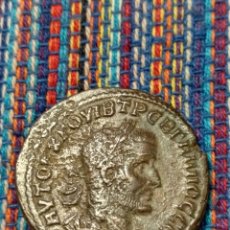 Monedas Imperio Romano: TETRADRACMA DE TREBONIANO GALO (251-253 D.C.) CECA DE ANTIOQUIA