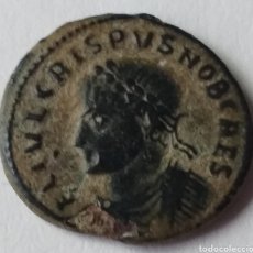 Monedas Imperio Romano: BONITO FOLLIS DEL EMPERADOR CRISPUS PEQUEÑO GOLPE PARTE BAJA EN MB. Lote 362934840