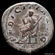 Monedas Imperio Romano: OTACILIA SEVERA SESTERCIO, ROMA 244/9 DC - PVDICITIA AVG, PUDICITIA. Lote 364676291