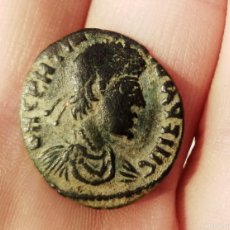 Monedas Imperio Romano: BONITA MAYORINA DE GRACIANO DE ACUÑACIÓN BÁRBARA.. Lote 365758586