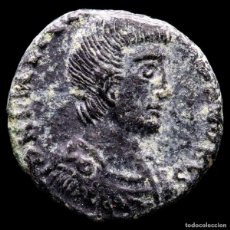 Monedas Imperio Romano: JULIANO II 361-363 DC. - Æ3 DE CIZICO - JINETE CAIDO ✩ / SMKΔ. Lote 366716281
