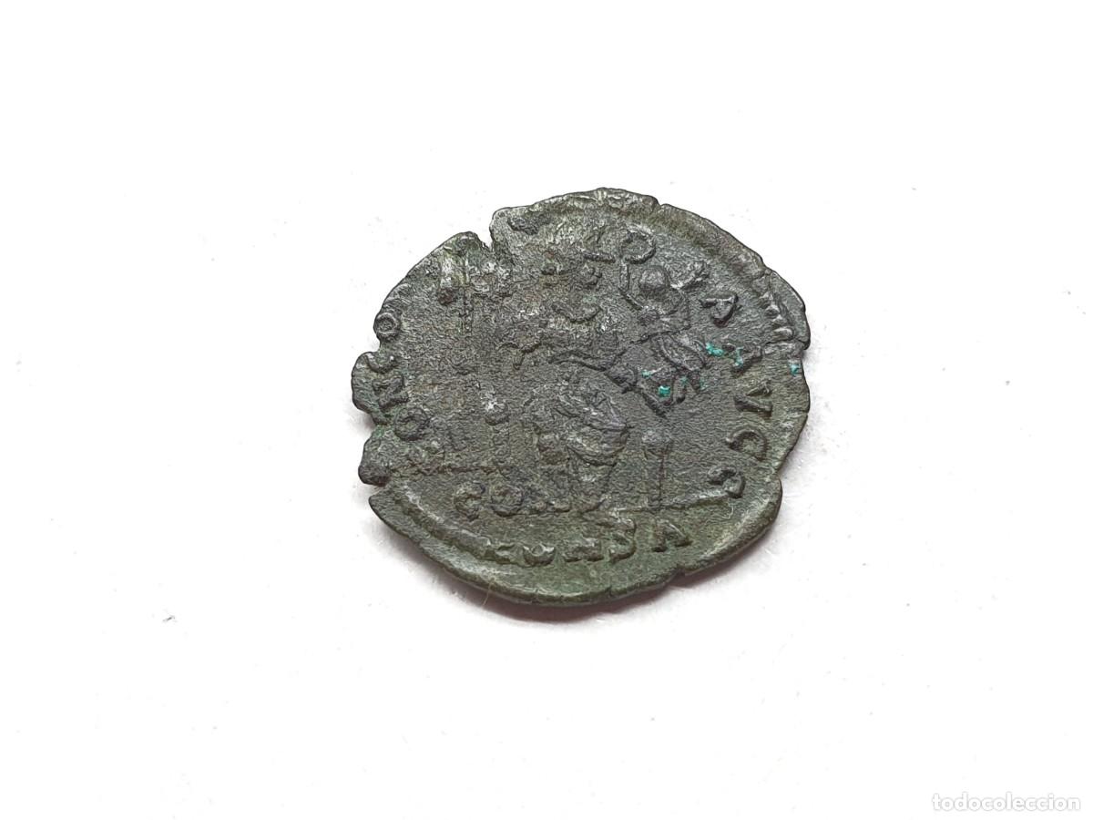 Monedas Imperio romano: Follis Arcadius em bronze (Escassa) - Foto 4