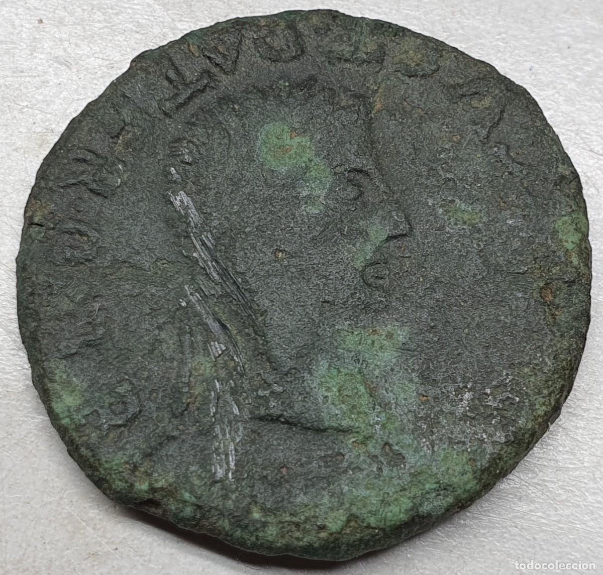 Monedas Imperio romano: AS Ib&eacute;rico Augusto em bronze - Foto 3