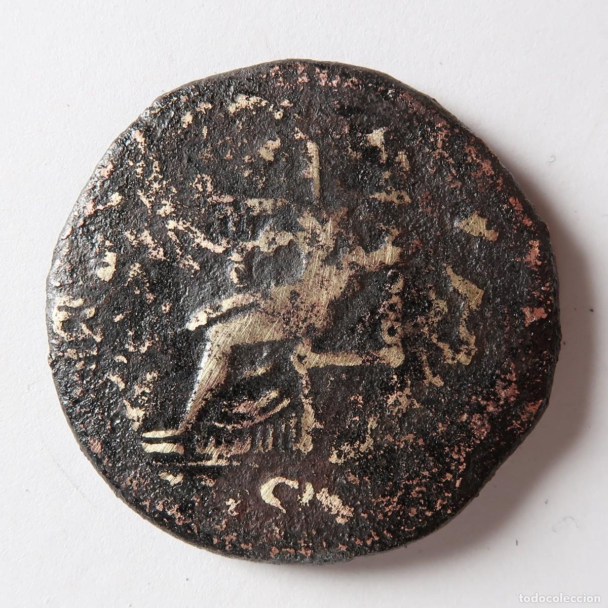 Monedas Imperio romano: dupondio de Claudio - Foto 2