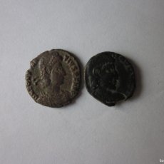 Monedas Imperio Romano: 2 MEDIOS CENTENIONALES. CONSTANCIO II Y CONSTANCIO GALO.. Lote 382445484