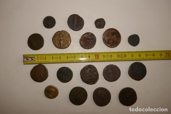 Monedas Imperio romano: LOTE DE 17 MONEDAS ROMANAS A IDENTIFICAR. - Foto 9