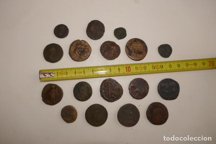 Monedas Imperio romano: LOTE DE 17 MONEDAS ROMANAS A IDENTIFICAR. - Foto 3