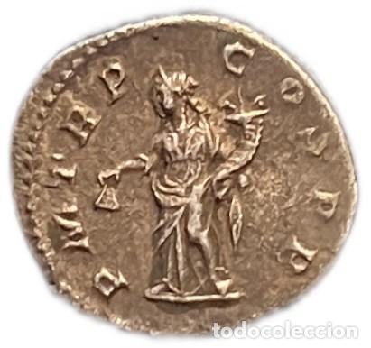 Monedas Imperio romano: IMPERIO ROMANO. ALEJANDRO SEVERO. DENARIO LIBERTAD - Foto 2