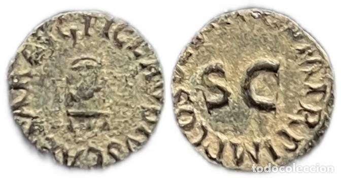 Monedas Imperio romano: IMPERIO ROMANO. CLAUDIO. CUADRANTE - Foto 3