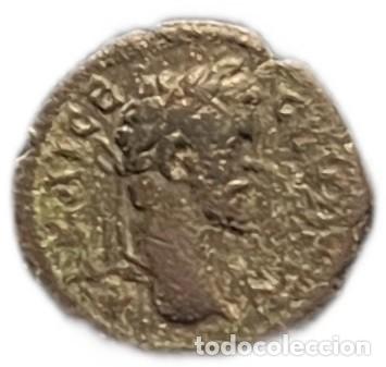 Monedas Imperio romano: IMPERIO ROMANO. SEPTIMIO SEVERO. CUADRANTE PROVINCIAL. MINERVA - Foto 1