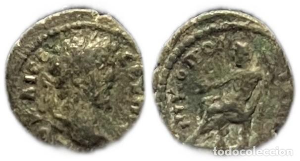 Monedas Imperio romano: IMPERIO ROMANO. SEPTIMIO SEVERO. CUADRANTE PROVINCIAL. ZEUS - Foto 3