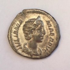 Monedas Imperio Romano: DENARIO JULIA MAMEA - BRILLO ORIGINAL - ROMA 232 R/ FECVND AVGVSTAE FECUNDITAS SENTADA A IZQ RIC 332. Lote 397794724