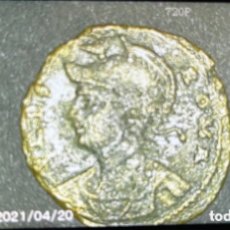 Monedas Imperio Romano: MONEDA ROMANA CENTENIONAL REVERSO LOBO ROMULO REMO Y DOS ESTRELLAS 8 PUNTAS. Lote 400614174