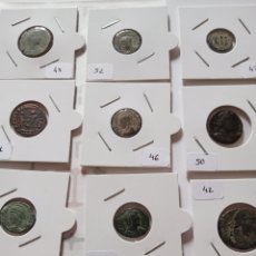 Monedas Imperio Romano: LOTE MONEDAS ROMANAS. Lote 400827429