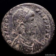 Monedas Imperio Romano: TEODOSIO, MAIORINA NICOMEDIA VIRTVS EXERCITI PALMA / SMNA (9466). Lote 400915504