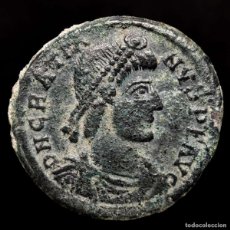 Monedas Imperio Romano: GRACIANO ( 378-383 DC ), MAIORINA. ARLES. REPARATIO REIPVB / CON. Lote 401390809