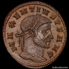 Monedas Imperio Romano: MAXENCIO 306-12 DC. Æ FOLLIS TICINUM CONSERV VRB SVAE // TT TEMPLO. Lote 401390909