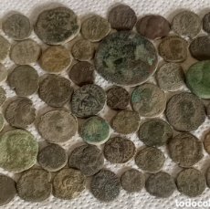 Monedas Imperio Romano: LOTE 50 MONEDAS ROMANAS DE BAJO IMPERIO. Lote 402247729