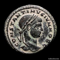 Monedas Imperio Romano: CONSTANTINO II 316-337 DC. Æ FOLLIS. ARLES. CAESARVM NOSTRORVM QA.. Lote 402336774