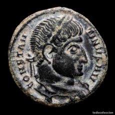 Monedas Imperio Romano: CONSTANTINO I - FOLLIS. SISCIA. VOT XX EN CORONA DE LAUREL / ΔSIS✩. Lote 402336884