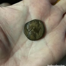 Monedas Imperio Romano: DUPONDIO DE MARCO AURELIO 170 - 171 D.C. ROMA SENTADA CON VICTORIA Y LANZA.. Lote 403293369