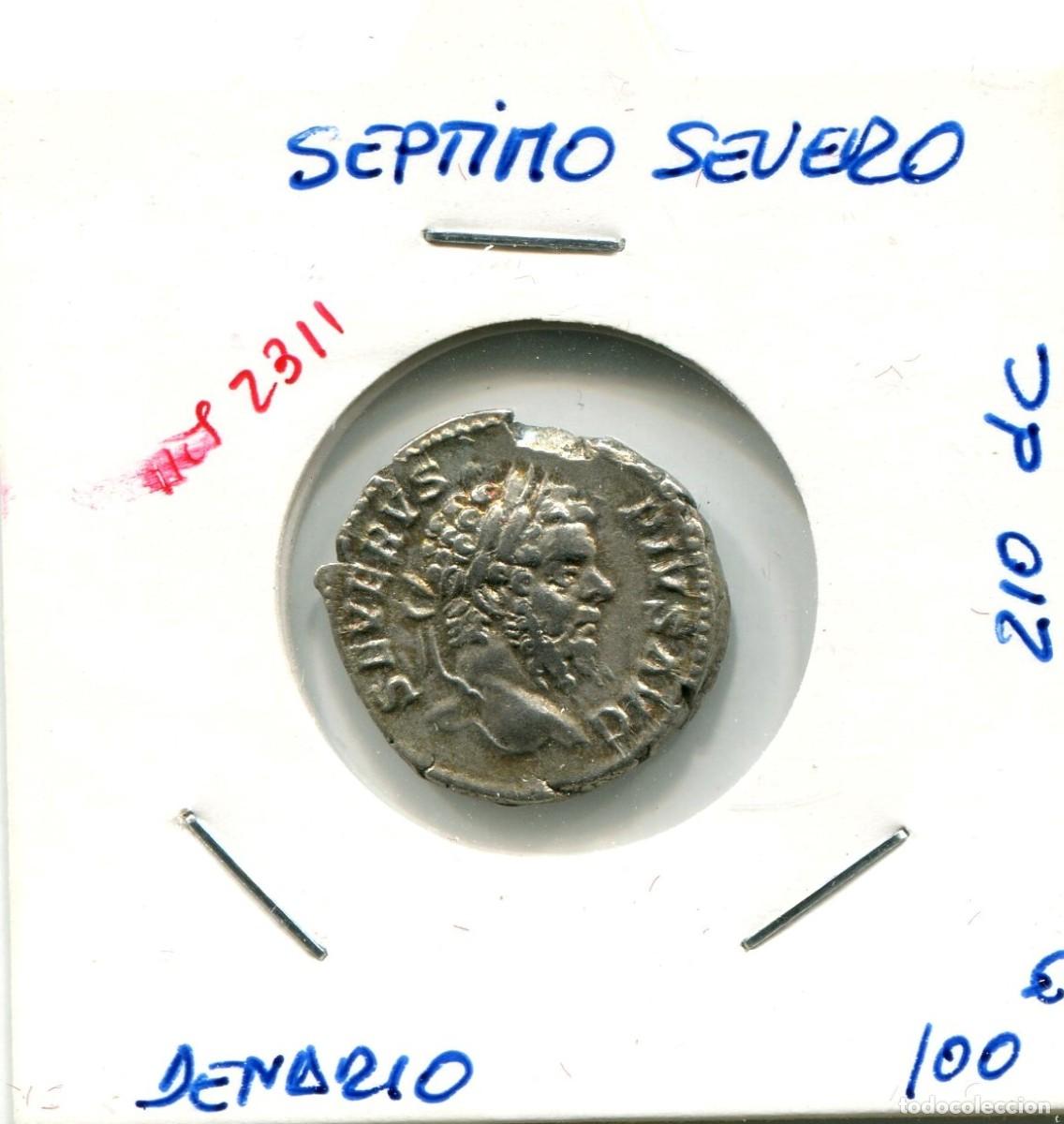 Monedas Imperio romano: DENARIO SEPTIMO SEVERO 210 d.c ( MES2311 ) - Foto 1