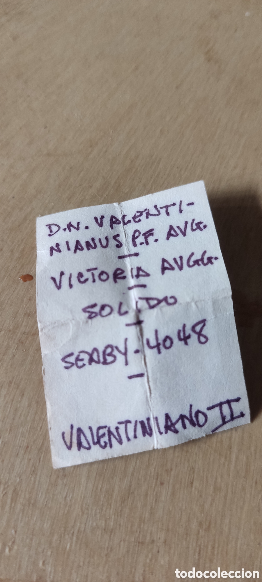 Monedas Imperio romano: S&oacute;lido, Valentiniano II, Oro - Foto 3