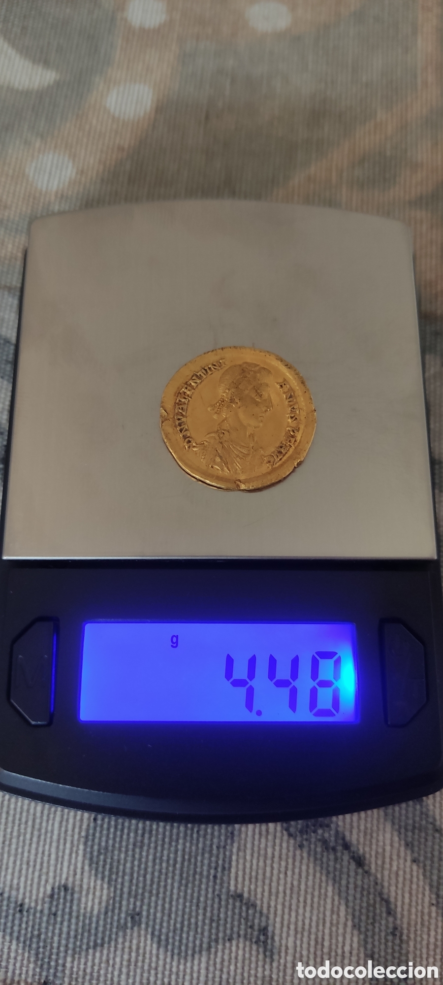 Monedas Imperio romano: S&oacute;lido, Valentiniano II, Oro - Foto 6