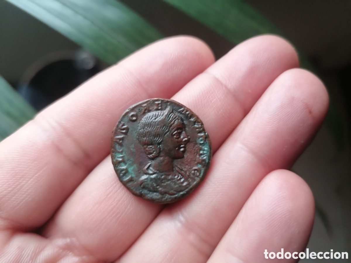 Monedas Imperio romano: AS DE JULIA SOAEMIAS - VENVS CAELESTIS - Foto 5