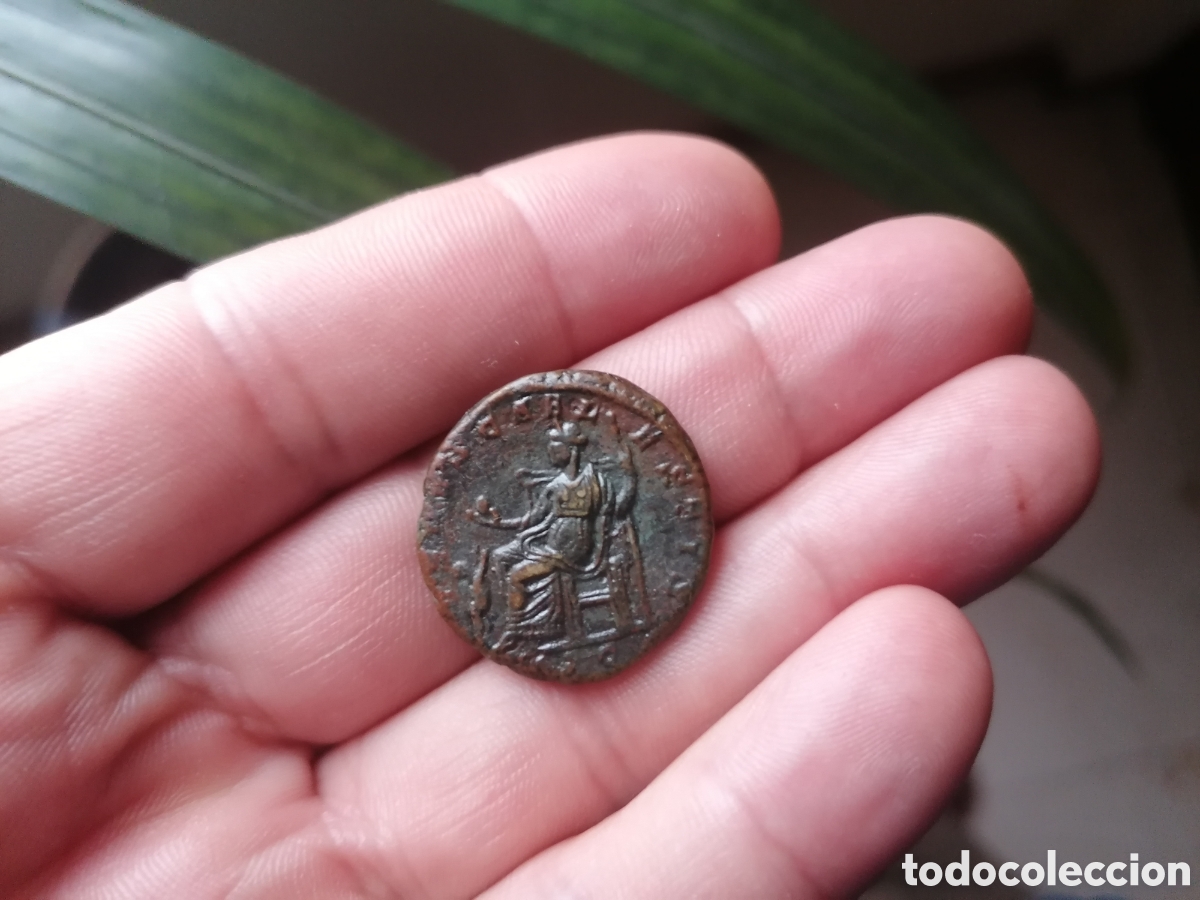 Monedas Imperio romano: AS DE JULIA SOAEMIAS - VENVS CAELESTIS - Foto 6