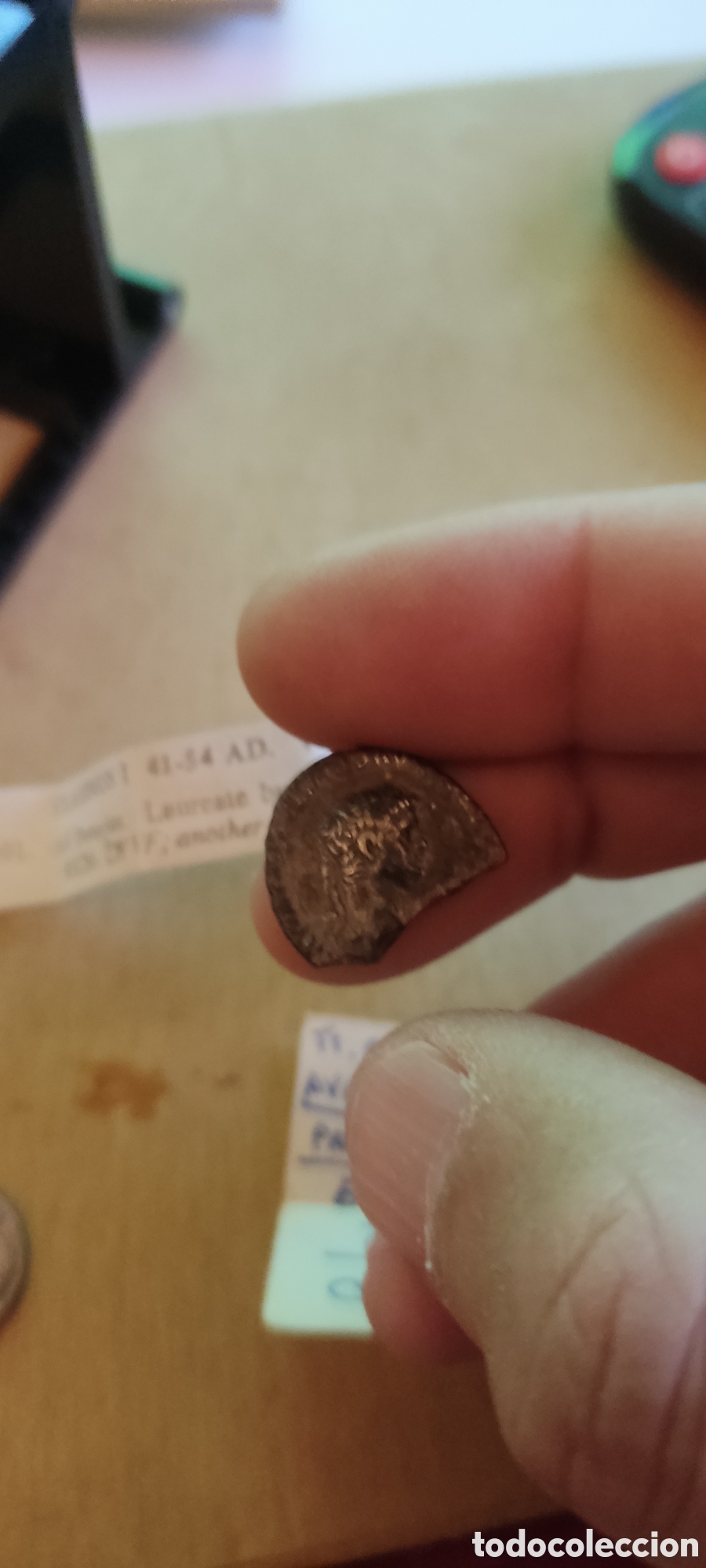 Monedas Imperio romano: Denario Claudio Caesar - Foto 3
