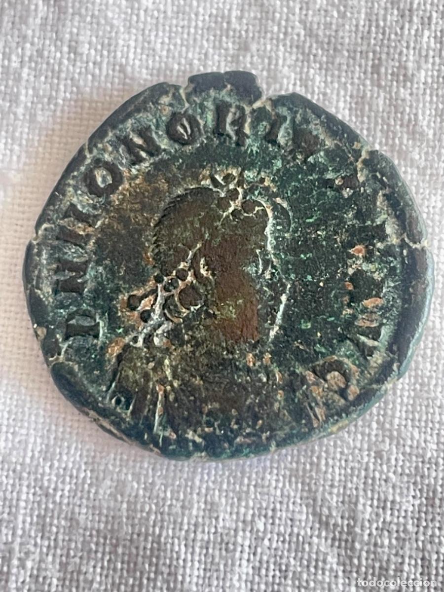 Monedas Imperio romano: PRECIOSA MONEDA ROMANA HONORIUS - Foto 1