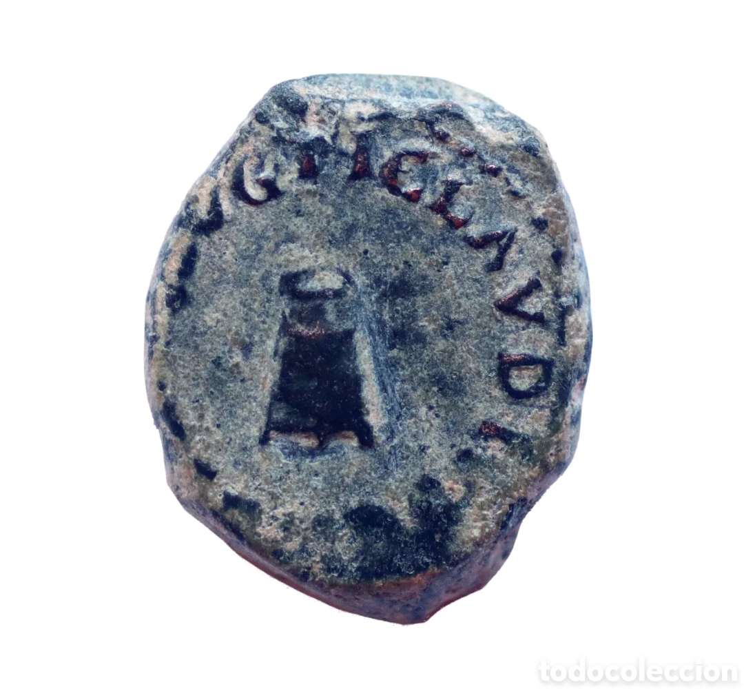 Monedas Imperio romano: CUADRANTE CLAUDIO MODIO 42 D.C. - Foto 2