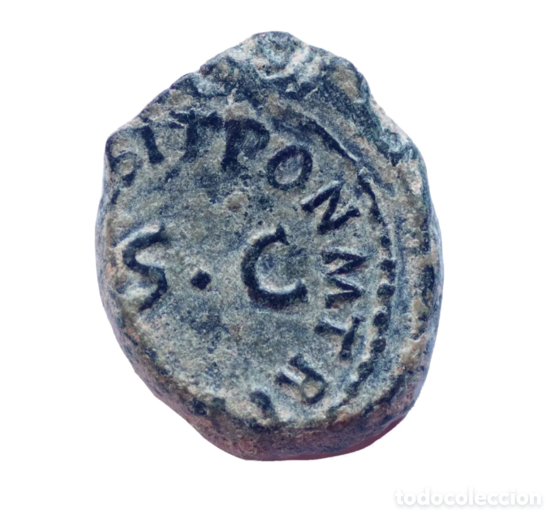 Monedas Imperio romano: CUADRANTE CLAUDIO MODIO 42 D.C. - Foto 1