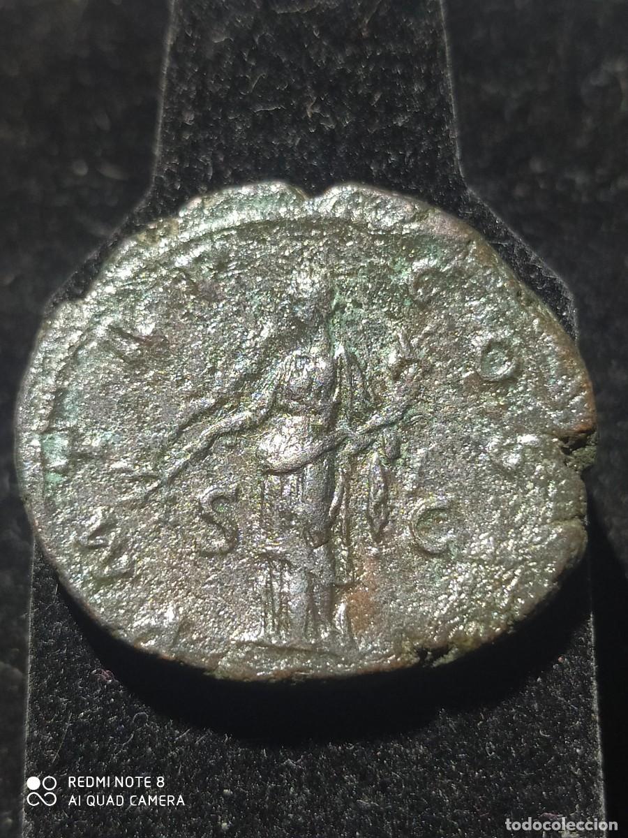 Monedas Imperio romano: As de Adriano. RIC 616 - Foto 2