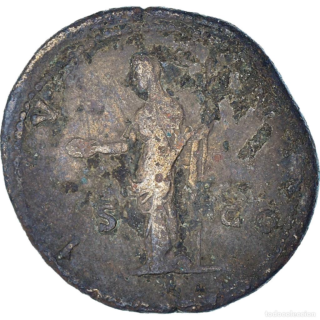 Monedas Imperio romano: [#1154874] Moneda, Diva Faustina I, As, AD 146-161, Rome, BC+, Bronce - Foto 2