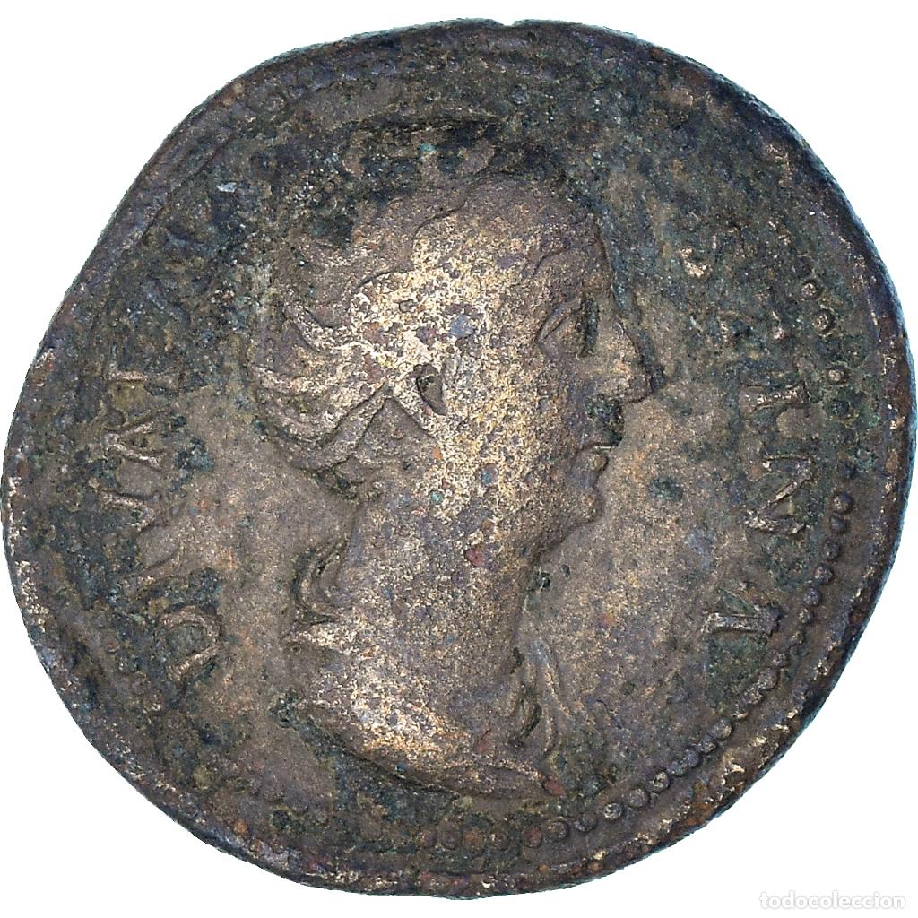 Monedas Imperio romano: [#1154874] Moneda, Diva Faustina I, As, AD 146-161, Rome, BC+, Bronce - Foto 1