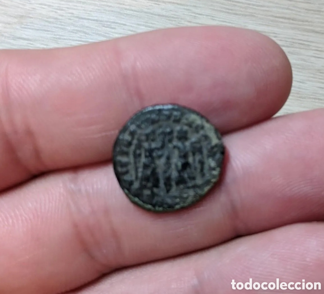 Monedas Imperio romano: CONSTANCIO II (347-348 dC) Medio Centenional - Foto 2